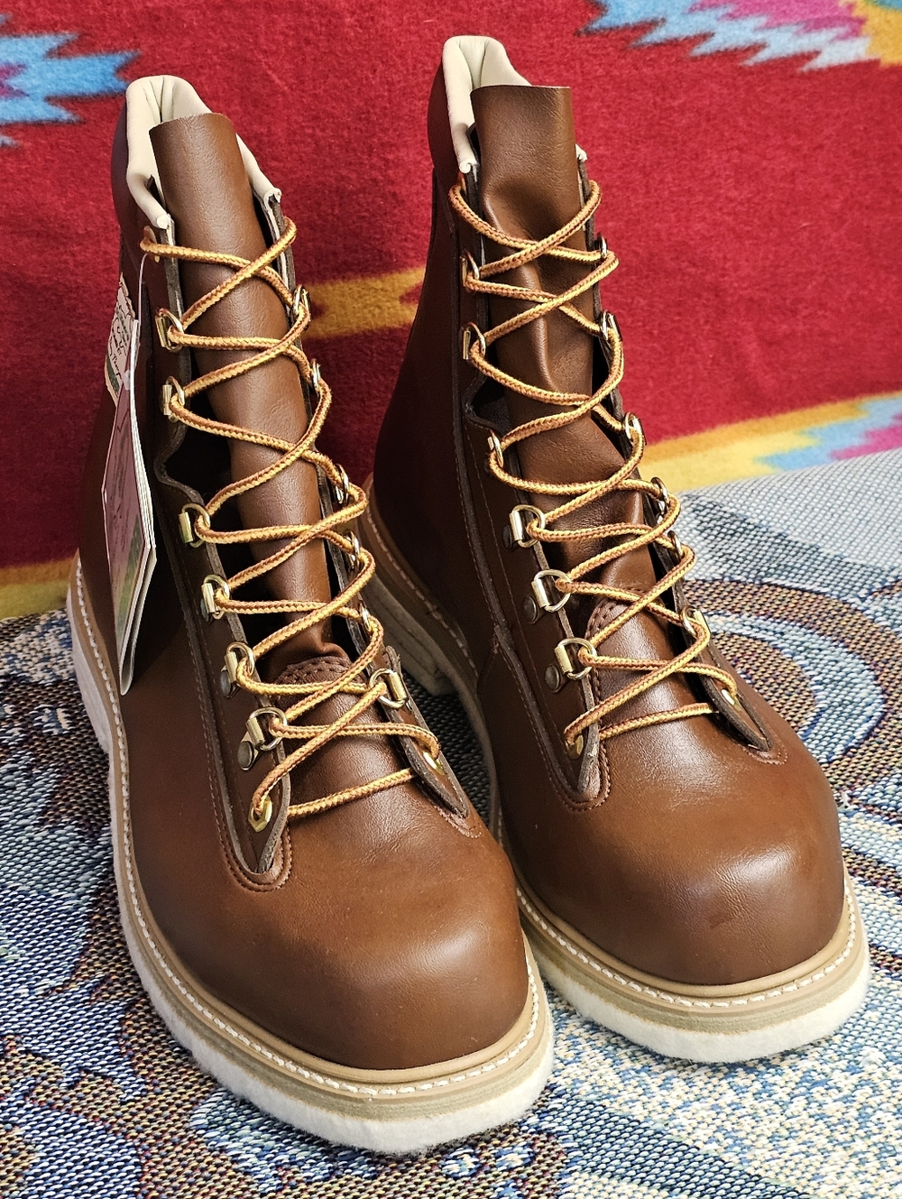 WEINBRENNER USA Mens 9 Gary Borger Studded Felt Sole Fly Fishing Wading Boots